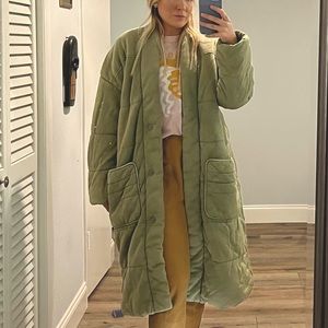 Free people quilted coat